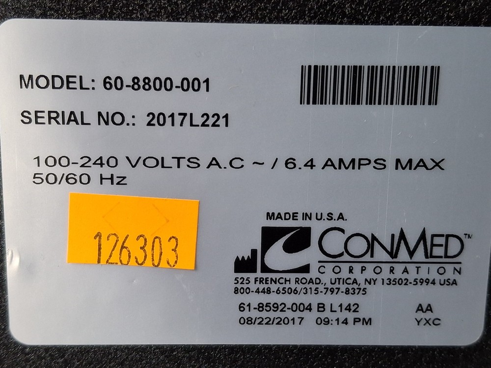 ConMed HelixAR Electrosurgical Generator with Argon Beam Coagulation