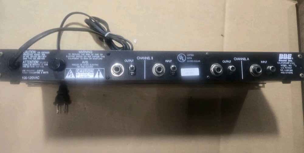 BBE-462 Sonic Maximizer Rack Mount