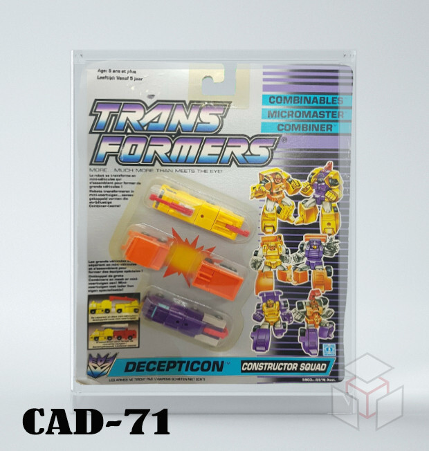 Pre-ORDER Acrylic Display Case for Micro Combiner Transformer HASBRO MOC