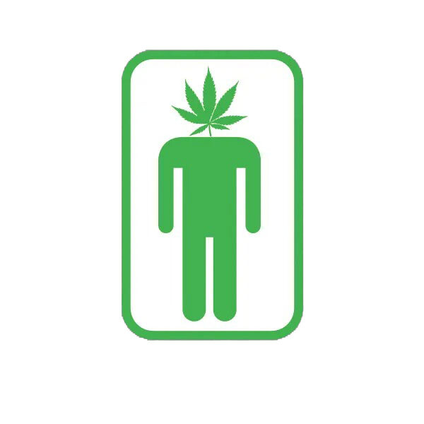 Pot Head Sticker Decal