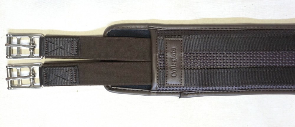 Collegiate Brown Synthetic Long Stud Girth