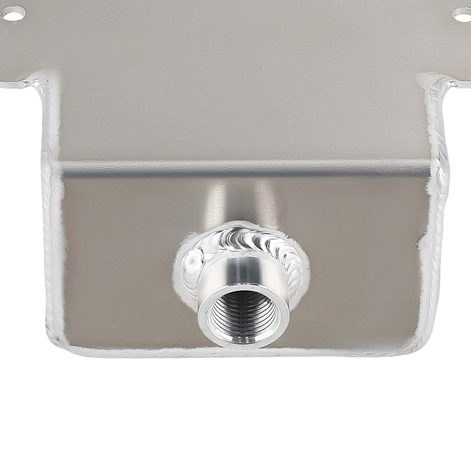 1.25 QT Universal Aluminum Radiator Coolant Expansion Overflow Tank Reservoir