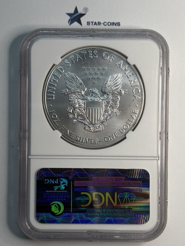 2014 Silver Eagle NGC MS70 Early Releases