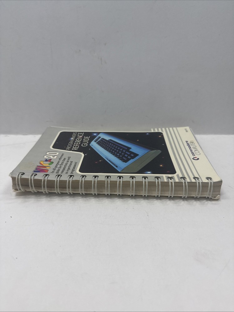 VIC-20 Programmer's Reference Guide Commodore Spiral Bound Vic20 Schematic