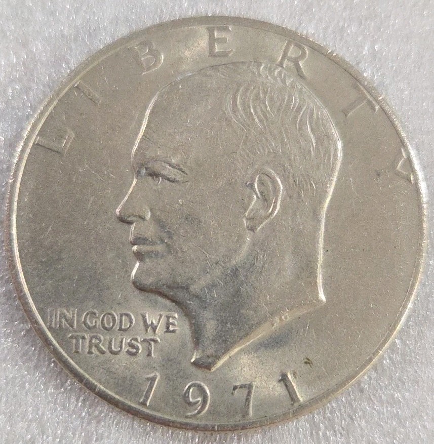 1971 P EISENHOWER DOLLAR  CIRCULATED *B922