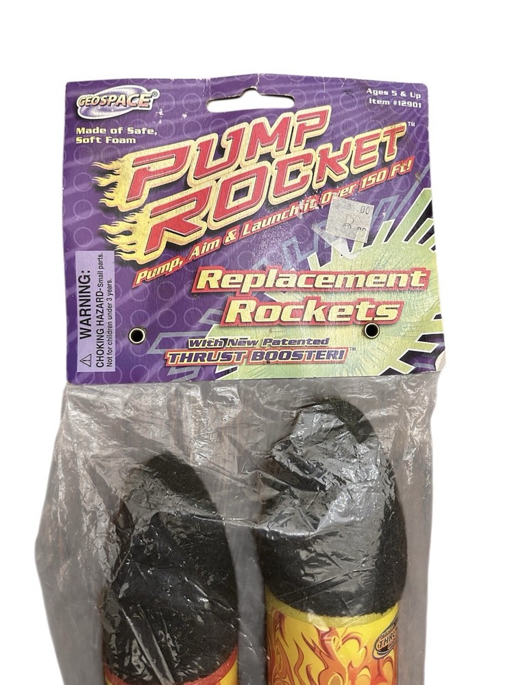 Geospace Replacement Rockets 2-Pack NOS Open Package