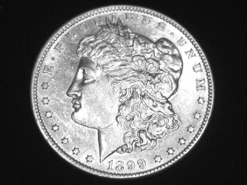 1899-O Morgan Dollar --- Almost Uncirculated +++