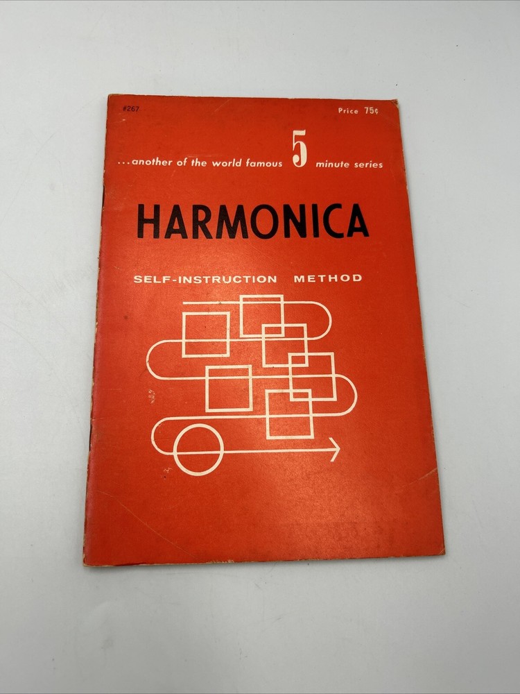 Harmonica Self Instruction 5 Minute Series Method Pamphlet