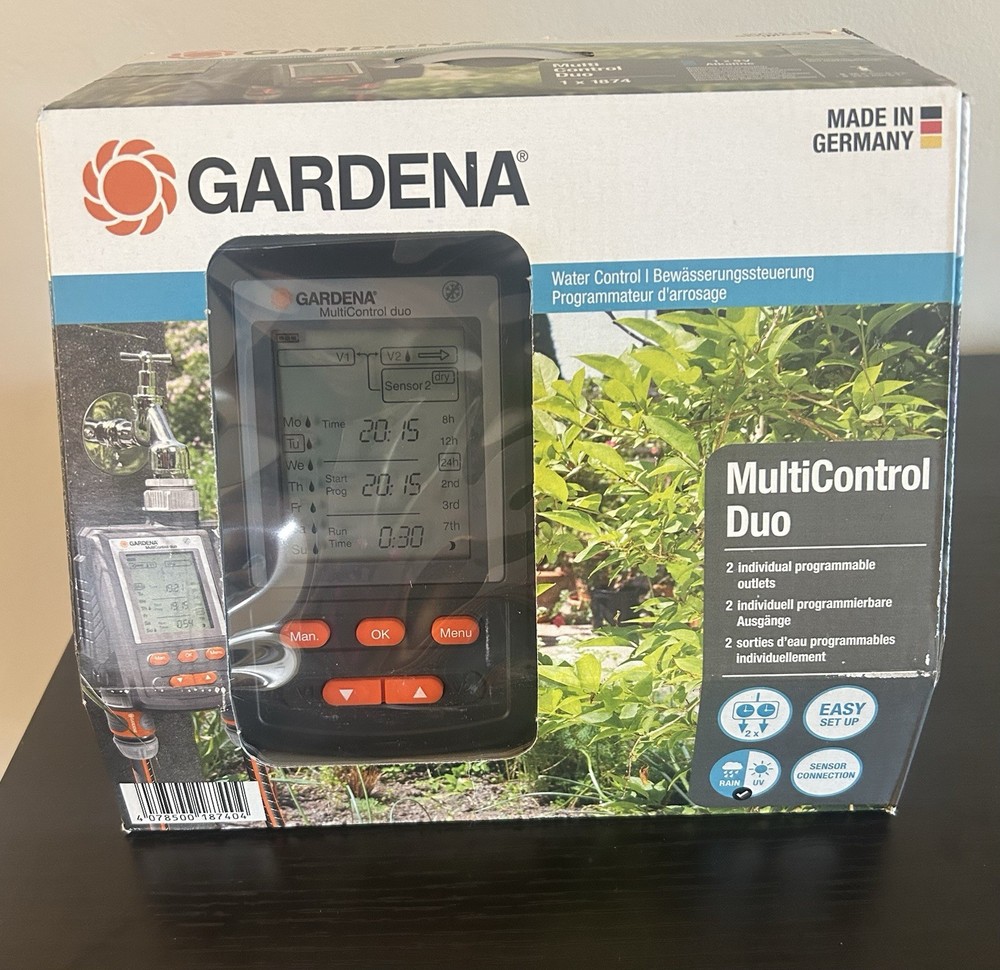 NEW Gardena MultiControl Duo Water Programmer - C2030