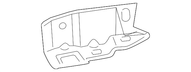 Genuine GM Driver Side Headlamp Bracket 22944758