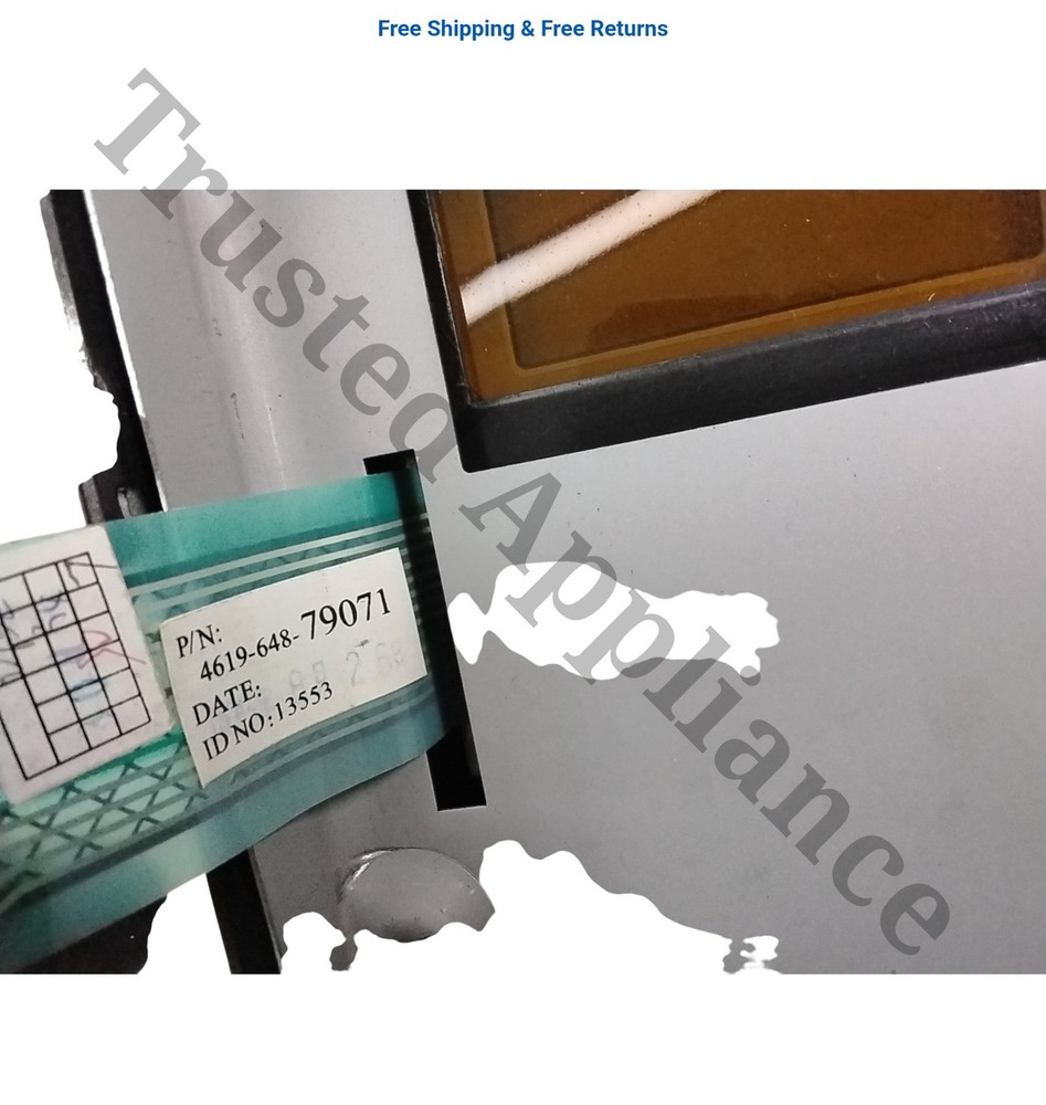 Microwave Control Panel Console 4619-648-79071 Black