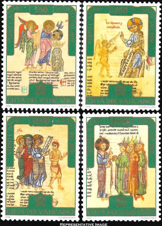 Vatican City Scott 1015-1018 Mint never hinged.