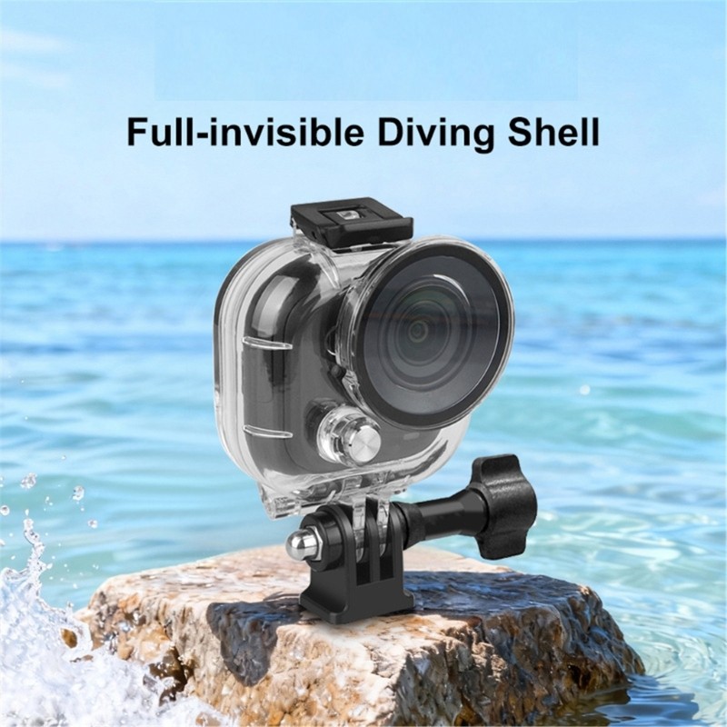 Lightweight Underwater Case For GO Ultra Action Camera Diving Case AntiScratch