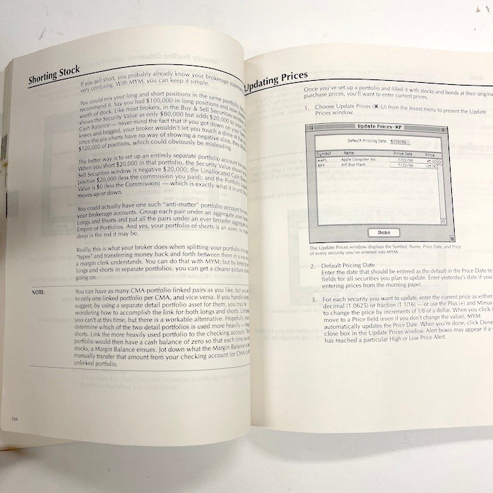 1992 Macintosh Computer Managing Your Money v 5.0 User's Guide