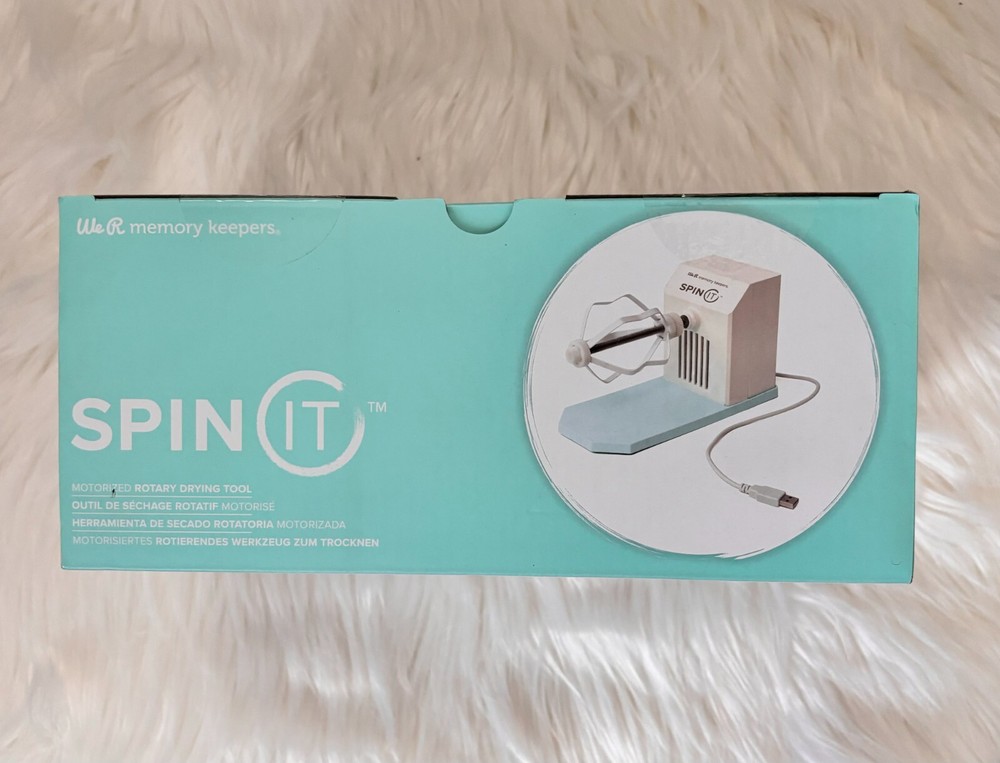 We R Memory Keepers Spin It Motorized Rotary Drying Tool