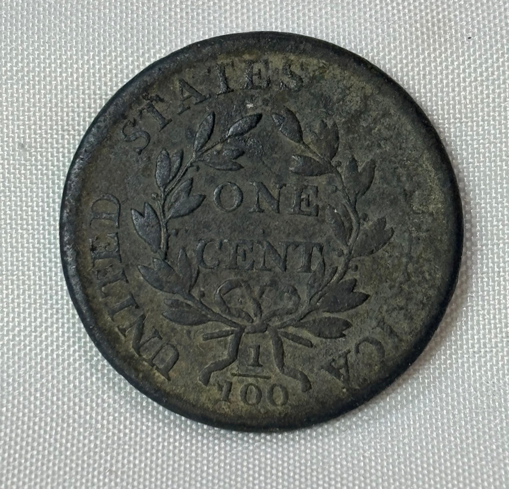 1807 Large Cent US Coin Draped Bust