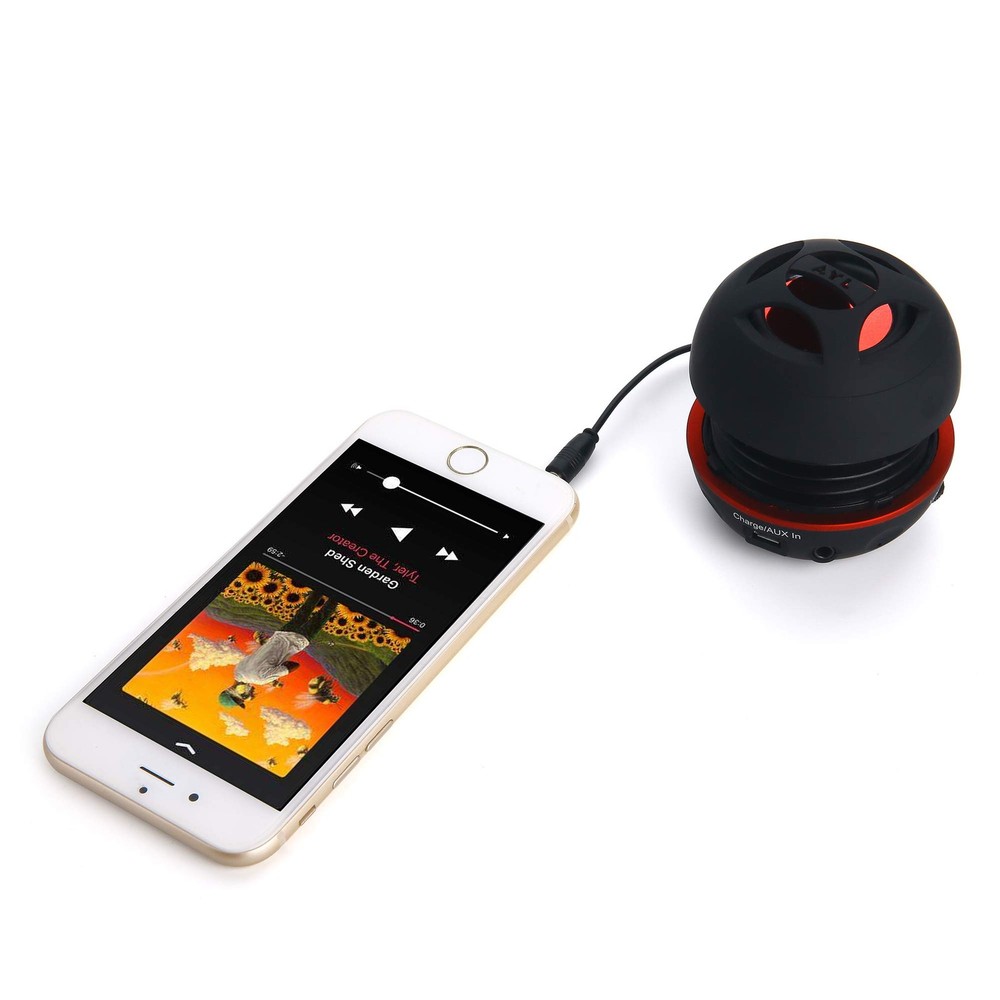 Mini Speaker System, Portable Plug-in Speaker with 3.5mm Aux Input, External ...