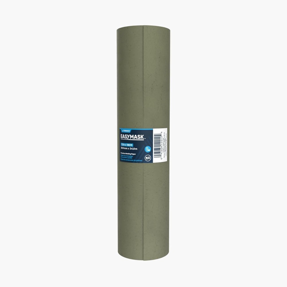 Green Masking Paper Roll