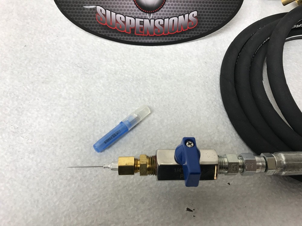 Nitrogen Regulator w/ Motion-Pro style Needle Fill Tool Shock Arctic Fox Ohlins