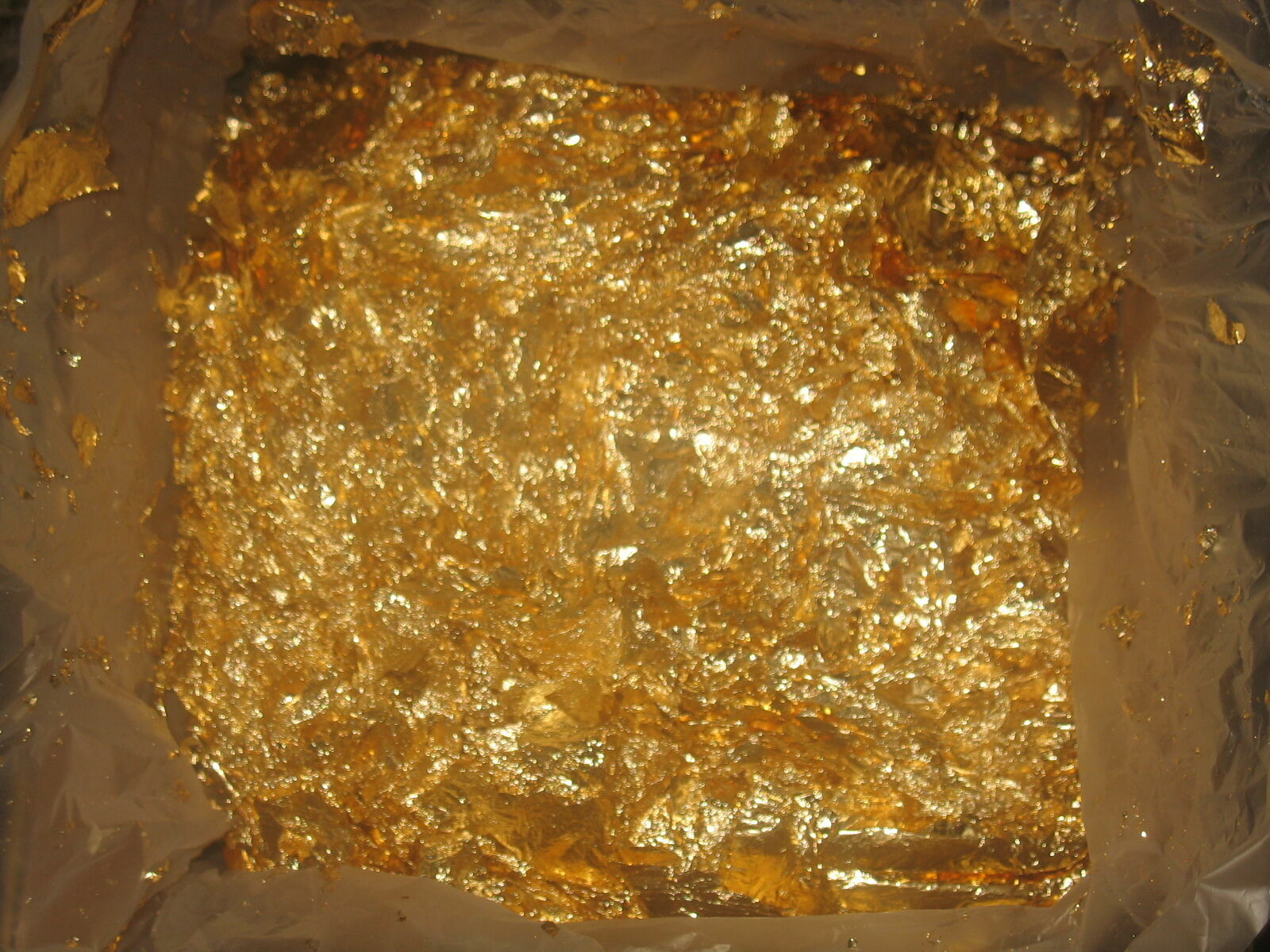 1000 Grams 1 KILO of HUGE Gold Leaf! In Bag!  Ships Free! Best Price!!!!