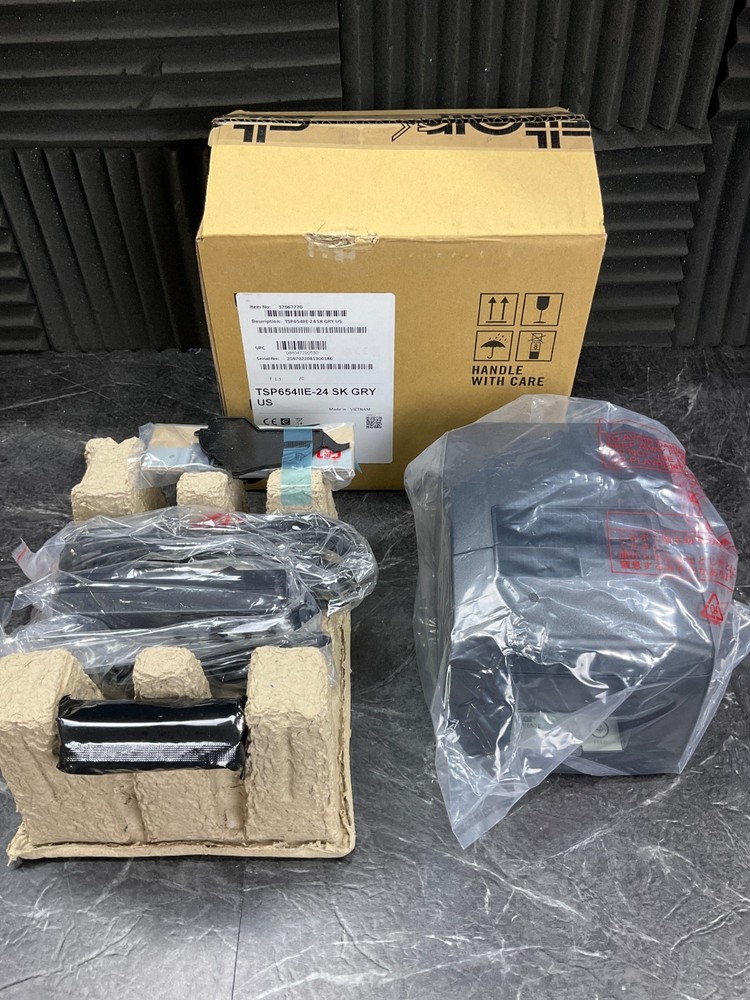 Star Micronics TSP654II Ethernet Receipt Printer 37967770 ✅❤️️✅❤️️ NEW