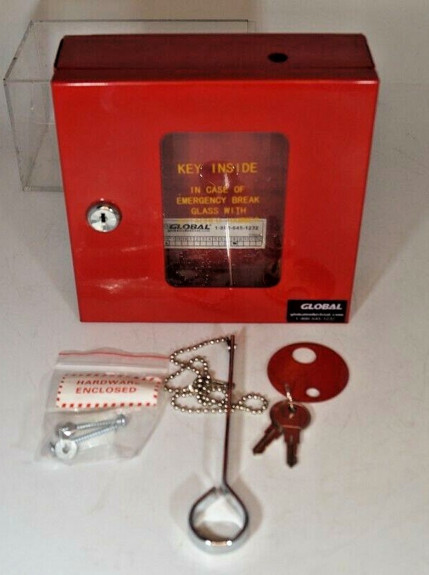 New Global Emergency Lockbox w/all needed hardware