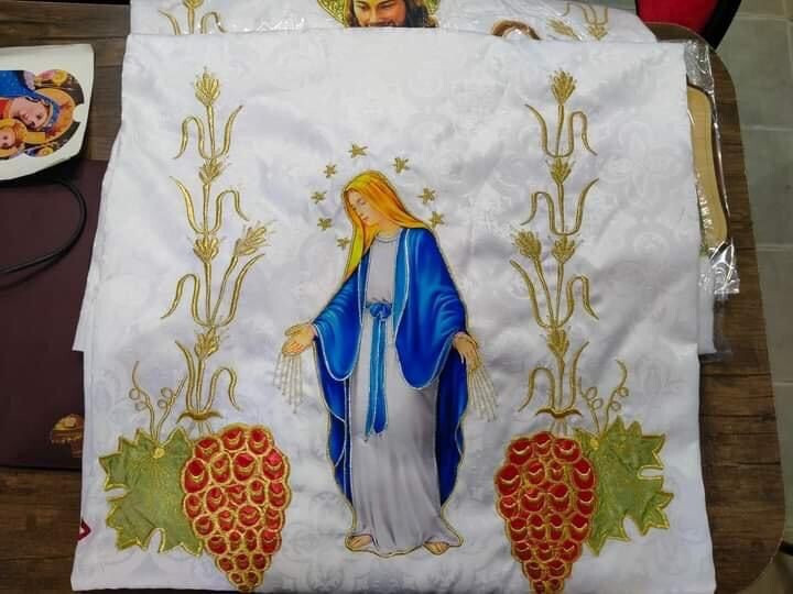 Holy Communion Napkin- Orthodox Liturgy Lefafa- For Divine Intercession Prayers