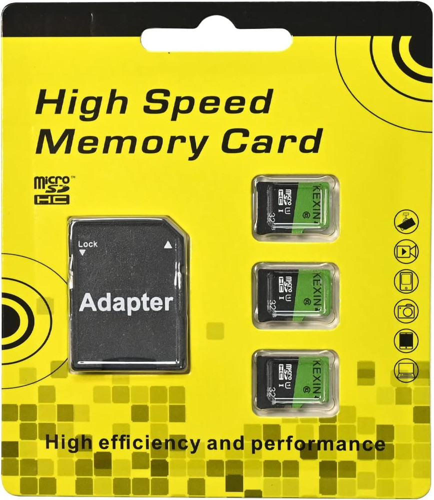 3 Pack 32GB Micro SD Card Memory Card Microsdhc UHS-I Memory Cards Class 10 High