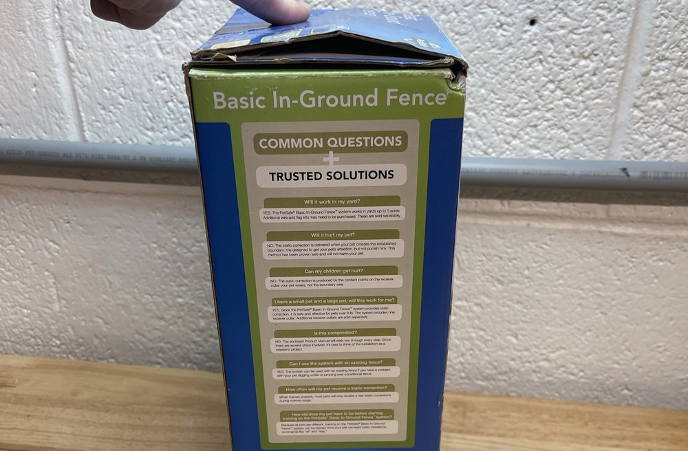 Basic In-ground Pet Fence NO WIRE