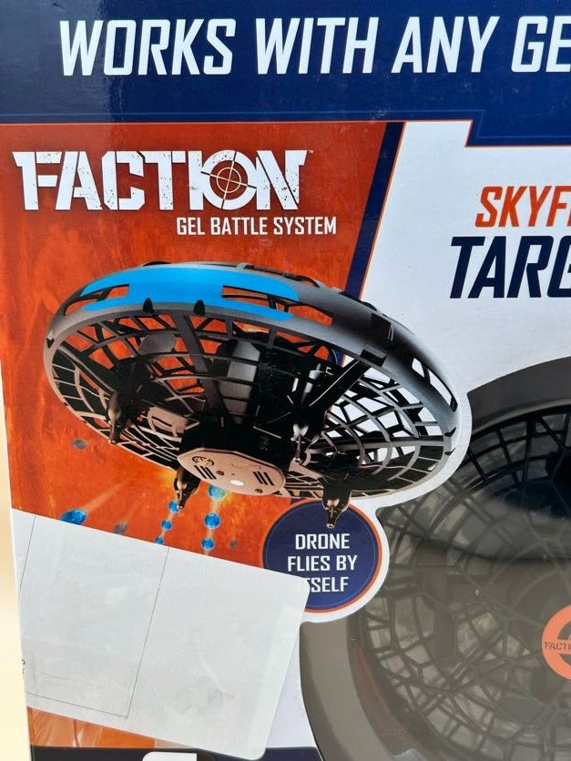 Faction Gel Battle System Skyfire Target Drone, Blast It Down! ~ Brand New