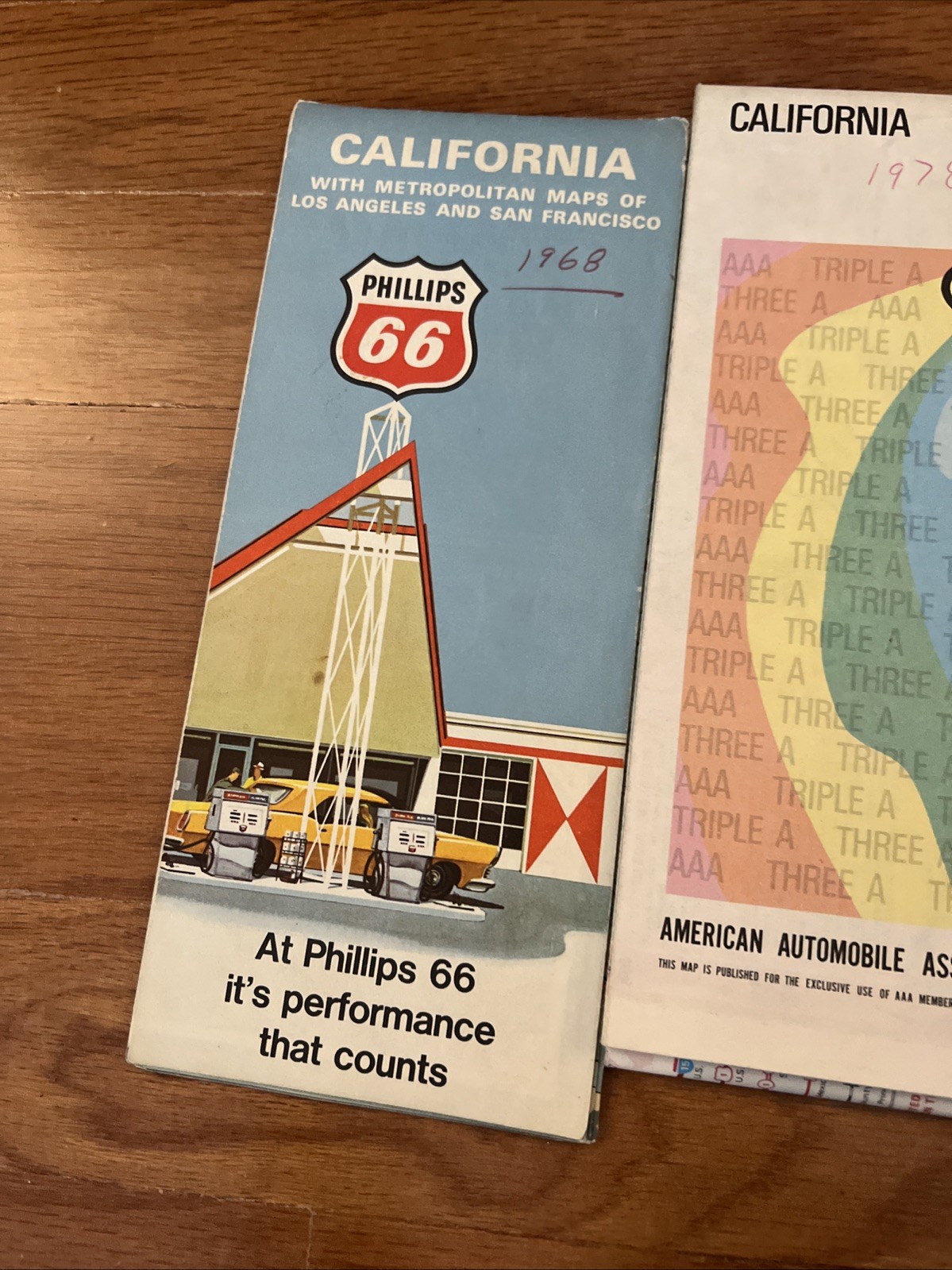 VINTAGE LOT 5 Western States CaliforniaGas Highway Road Maps