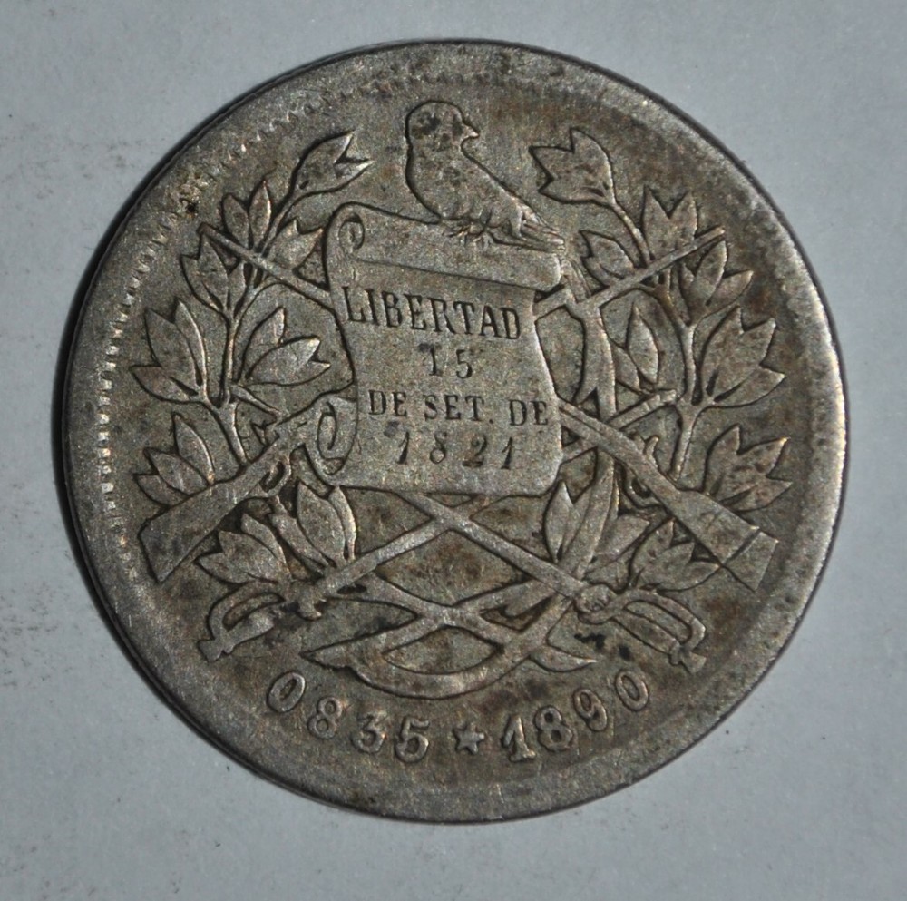 Guatemala 1 Real 1890 {{{{7554