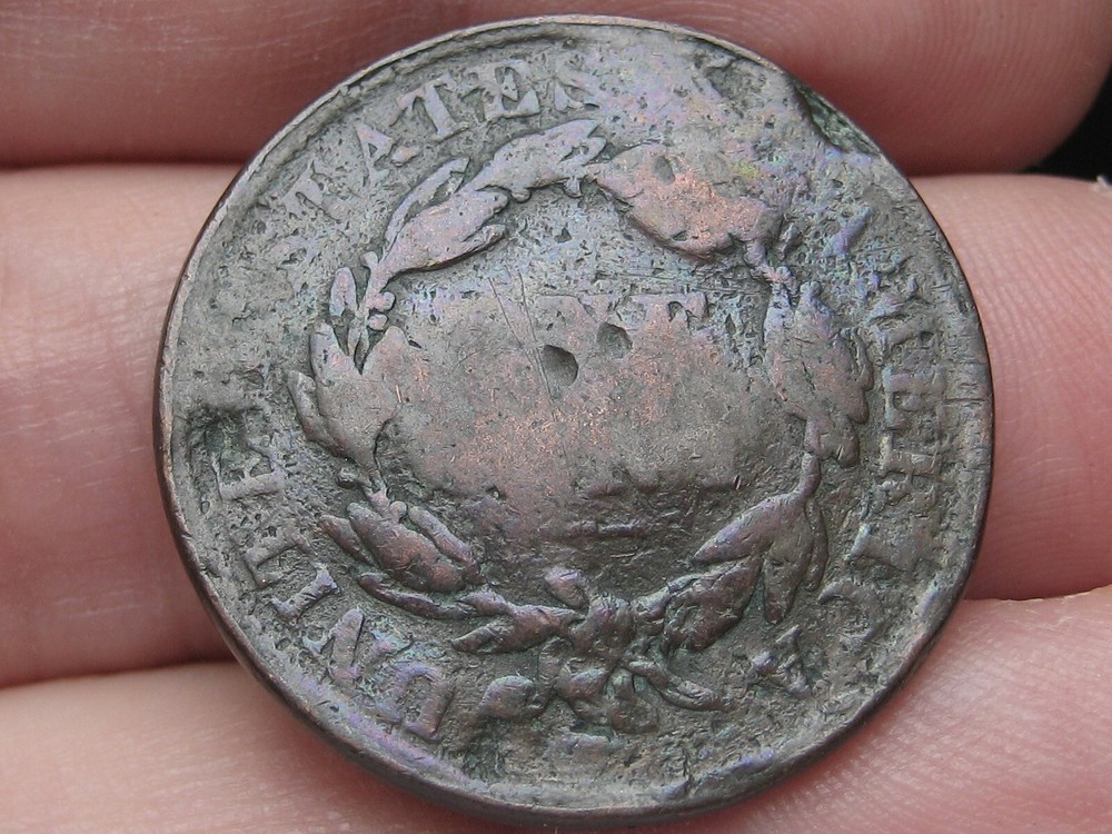 1836 Matron Head Modified Large Cent- Good/VG Details