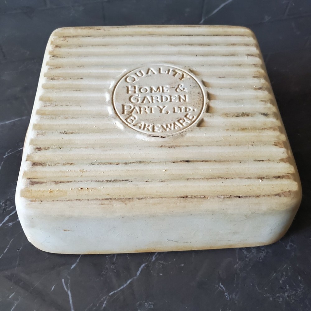 Home & Garden Party Stoneware Square Deep Dish Pan – Quality Bakeware