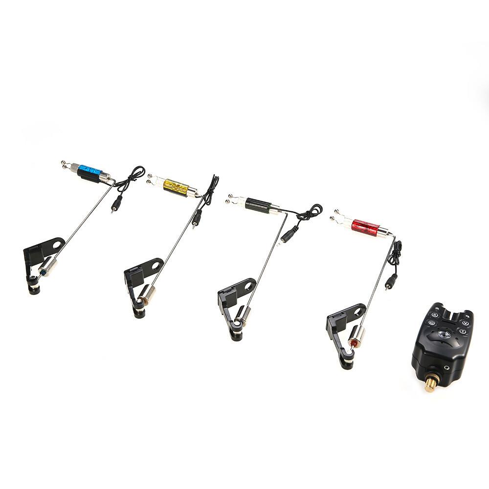 4Pcs Fishing Bite Hanger Illuminated Indicator N2D9