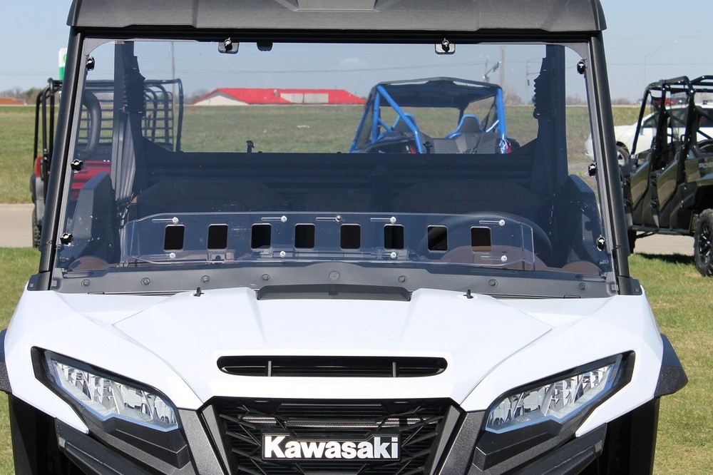 KAWASAKI RIDGE 2024+ MAX-FLO VENTED WINDSHIELD