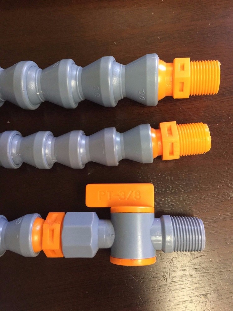 GT 10 Piece 3/8" Modular hose with valve set
