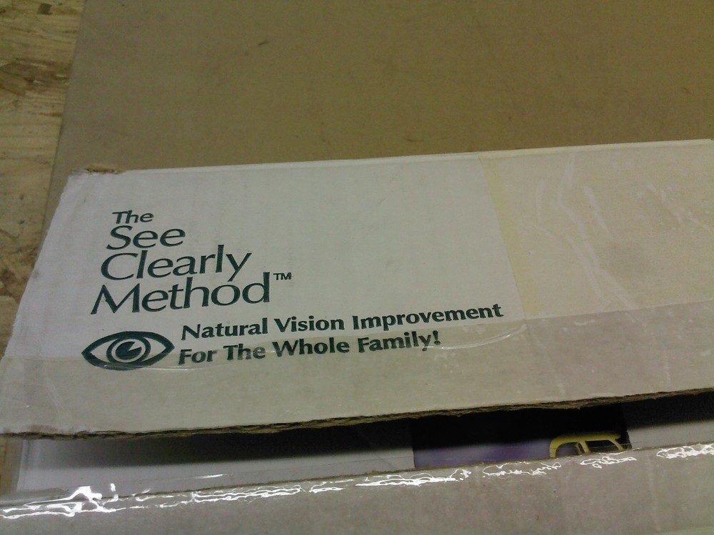 VISION IMPROVEMENT, THE SEE CLEARLY METHOD