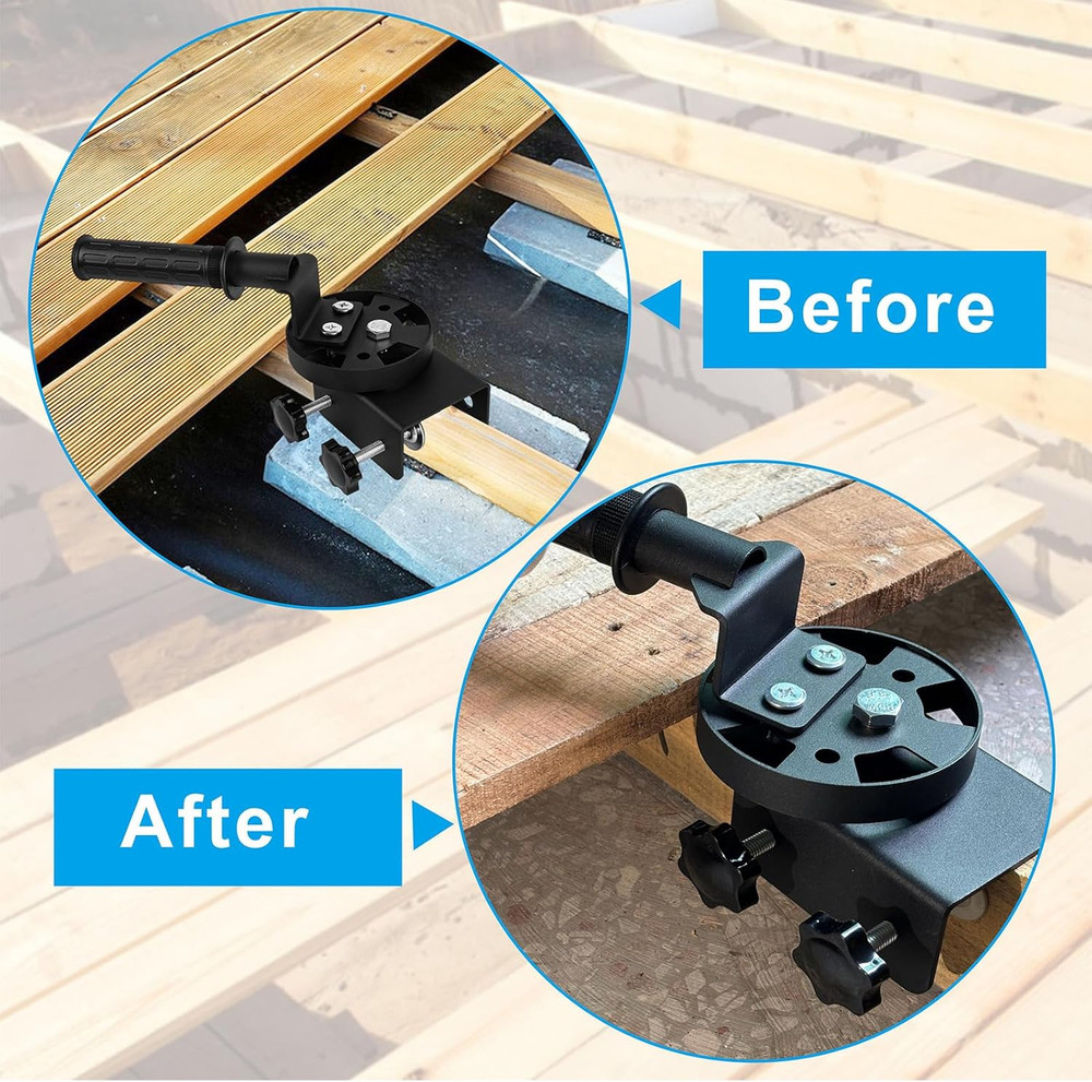 Decking Straightening Tool, Adjustable Deck Tool, Heavy Duty Decking Board Bende