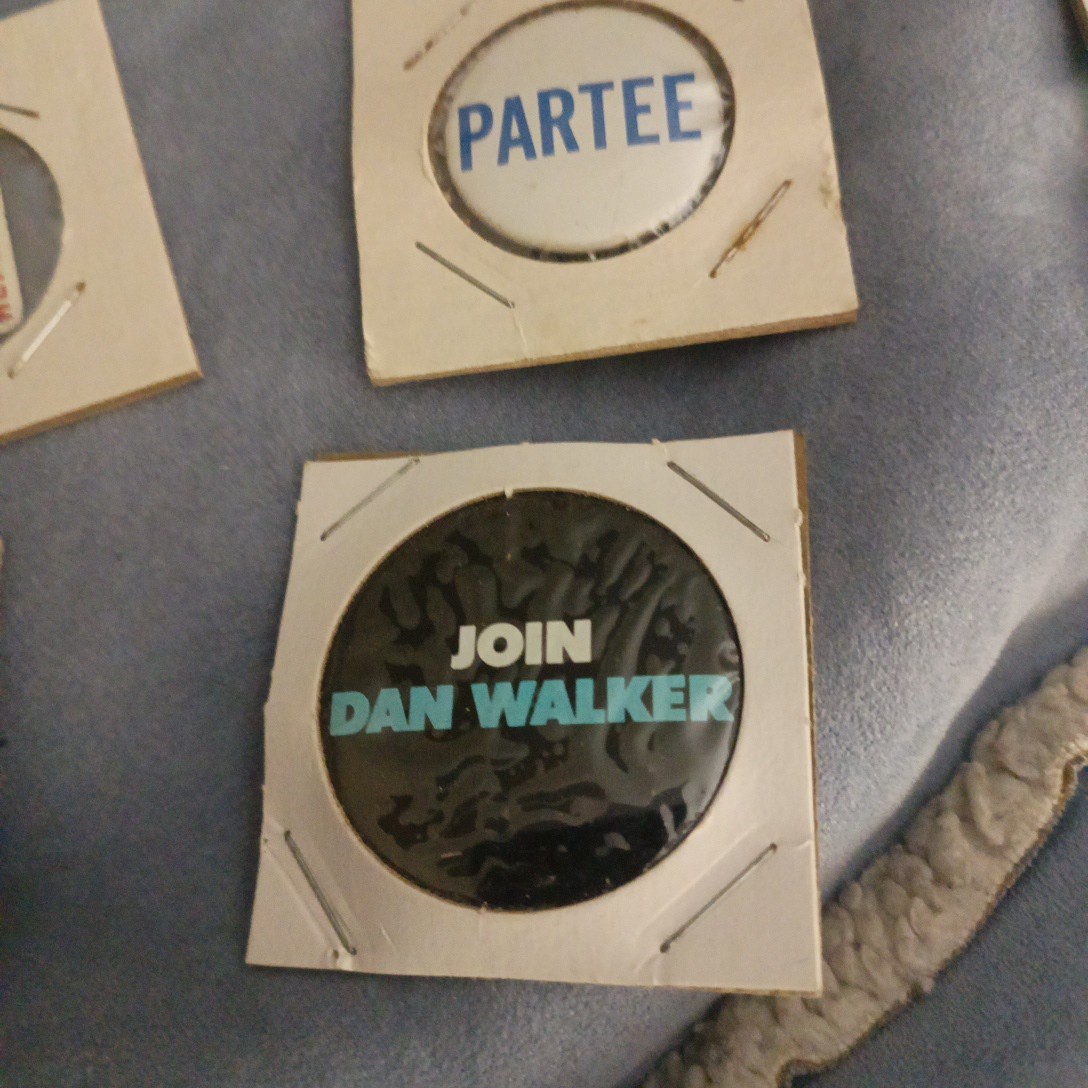 Lot of 40 Chicago Illinois local political pinback button pin.1960-1980s