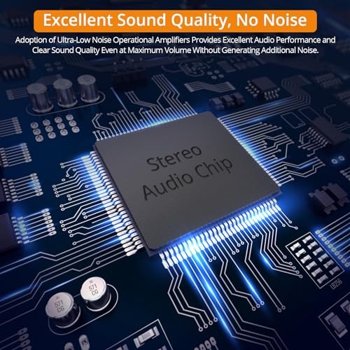 4 Channel Stereo Headphone Amplifier with Volume Control 4 Channel Audio