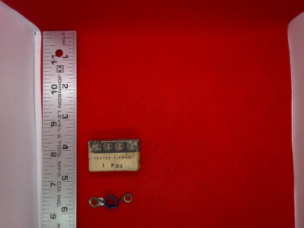 ALLEN-BRADLEY HEATER ELEMENT 1 P33