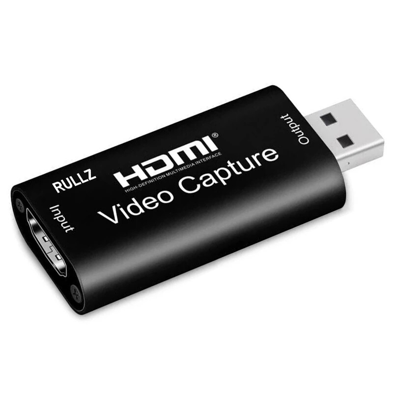 Mini Micro Camera PS4 Switch USB HDMI Video Capture Card Record & Live Streaming