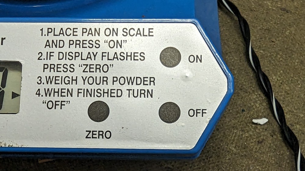 Vintage Dillon D Terminator electronic scale,