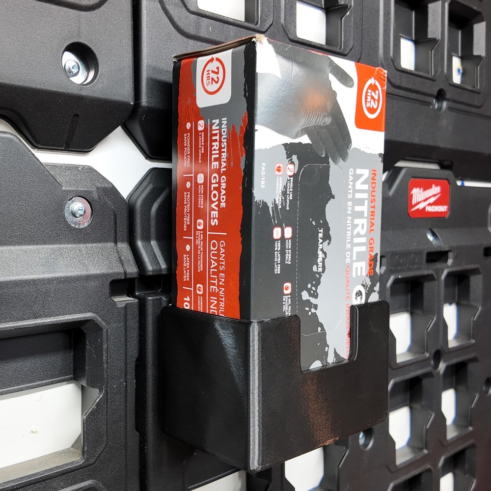 Packout Wall Disposable Glove Box Mount