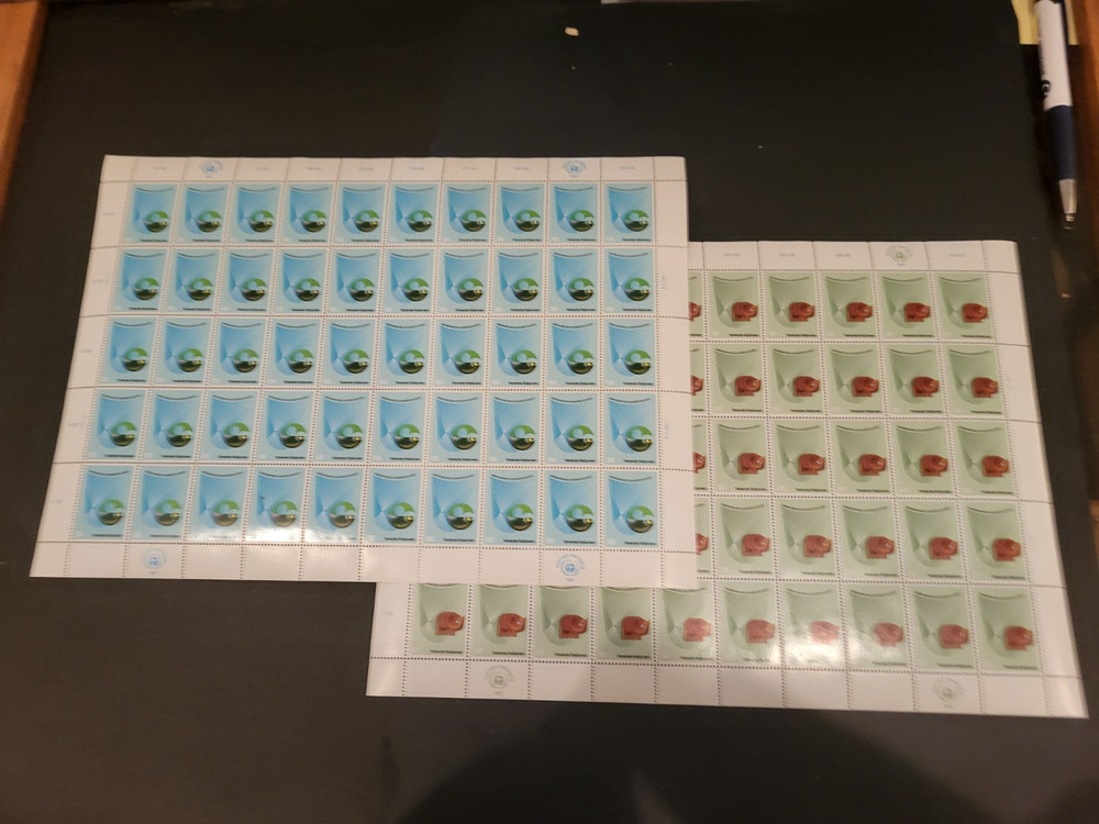 1982 CONSERVATION Sheets Scott# Vienna 28/29 MNH (FLAWLESS) Catalog $60