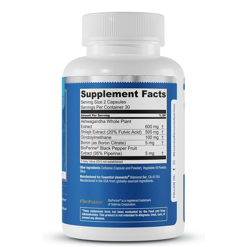 Basic Elements 1210 Mg Make Up Nutritional Deficiencies Boost Energy 60 Pills