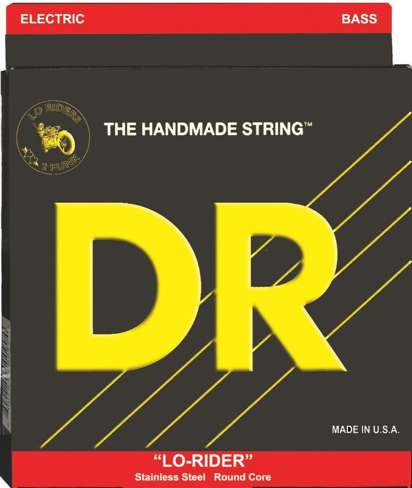 DR Strings MH545 Lo-Rider5-String Medium Bass Strings 45-125