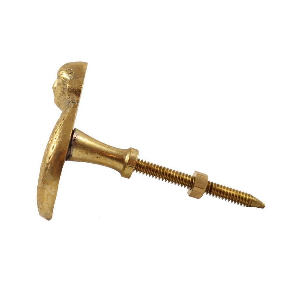 Monkey - Brass Drawer Pull - Peppin