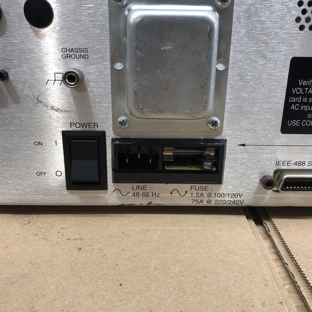 Stanford Research Systems SRS SR780 2 Channel Network Signal Analyzer “Untested”